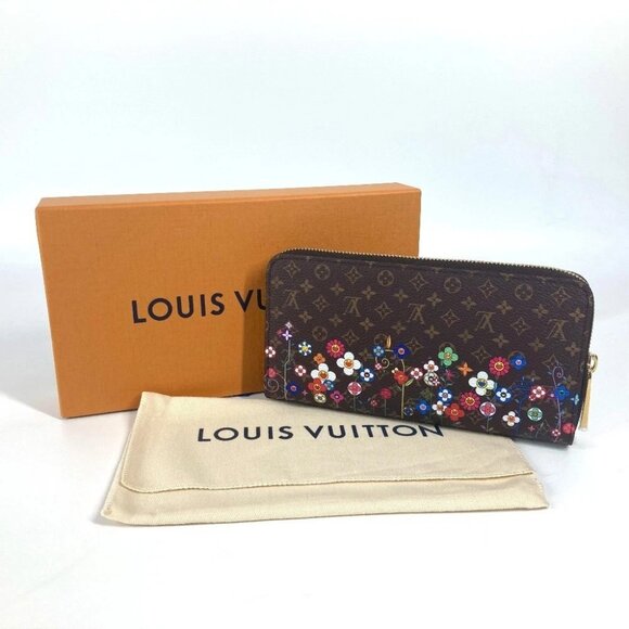 LOUIS VUITTON Ｍ14162 Japan exclusive Zippy-wallet Takashi Murakami Unused - Picture 1 of 16
